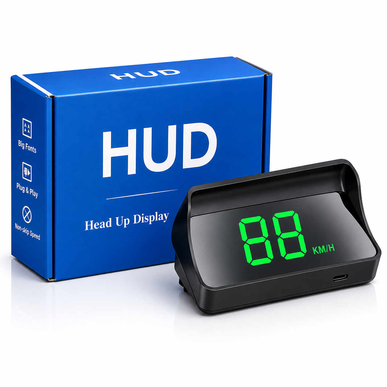 Automotive HUD Speedometer