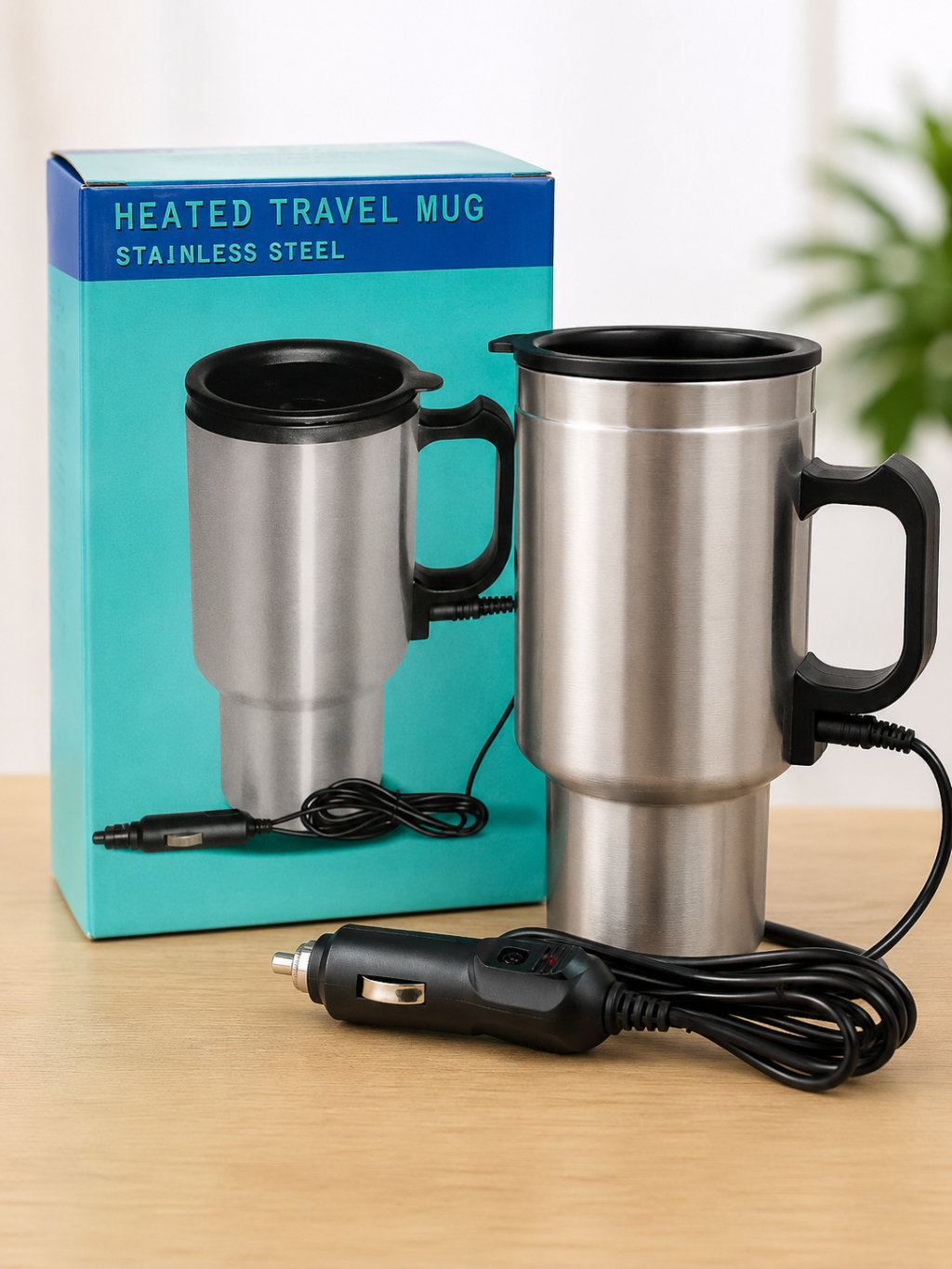 Stainless Steel Heated Travel Mug